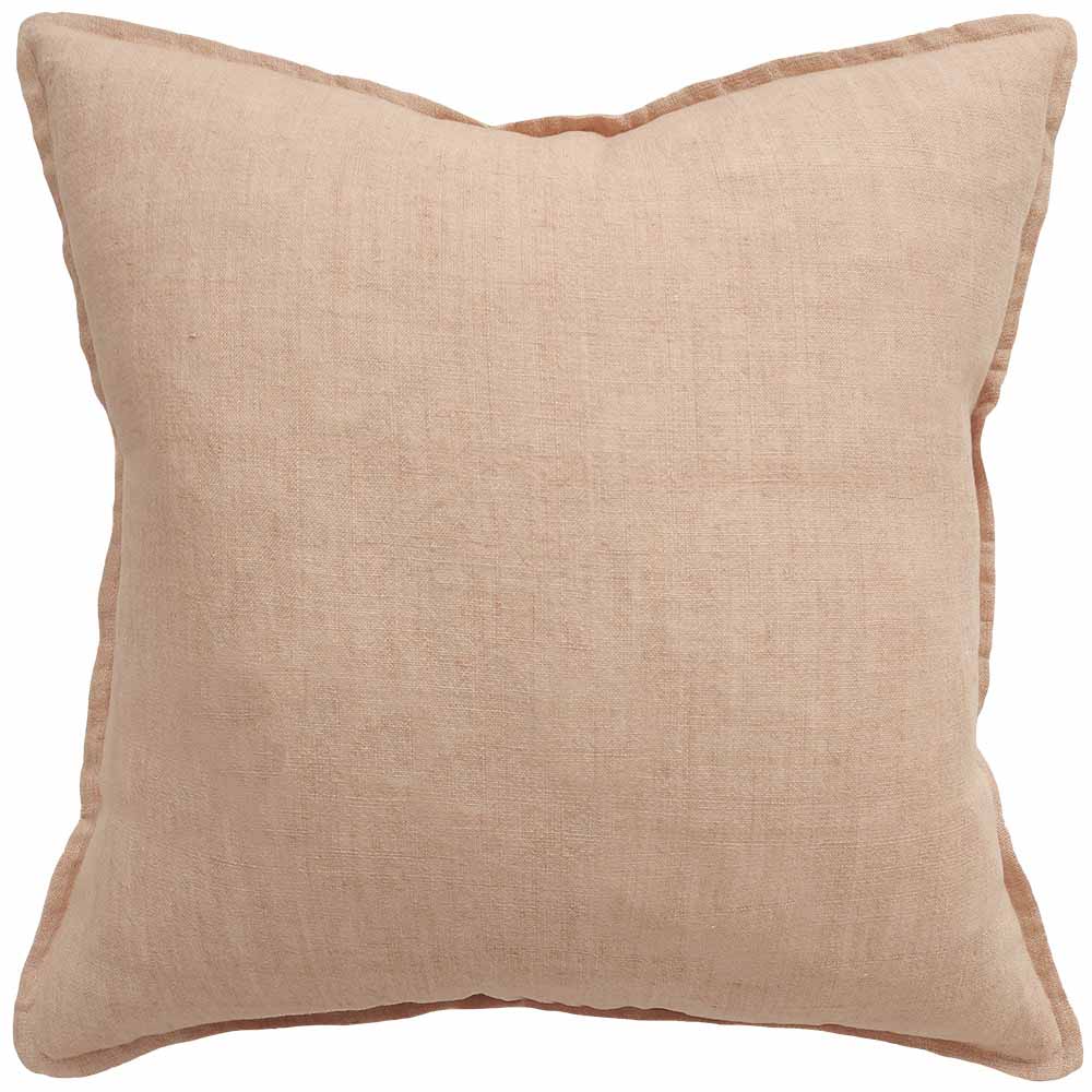 Baya Cassia Cushion With Feather Inner 55x55cm - Toasted Coconut